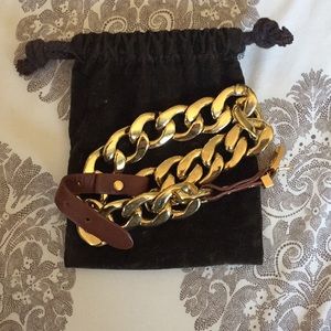 Michael Kors chain wrap bracelet.